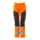 Mascot Hose DIAMOND Knietaschen Stretch hi-vis orange/schwarzblau Größe 76C40