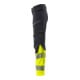 Mascot Hose DIAMOND Knietaschen Stretch schwarzblau/hi-vis gelb