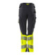 Mascot Hose DIAMOND Knietaschen Stretch schwarzblau/hi-vis gelb