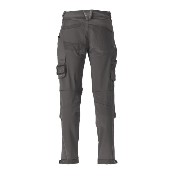 Mascot Hose Größe 76C58 Knietaschen strapazierfähig Anthrazitgrau