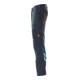 Mascot Hose Größe 90C49 Schenkeltaschen Stretch-Einsätze schwarzblau
