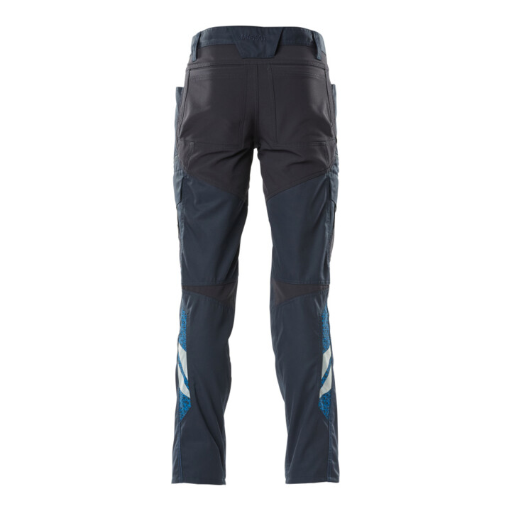 Mascot Hose Größe 90C49 Schenkeltaschen Stretch-Einsätze schwarzblau