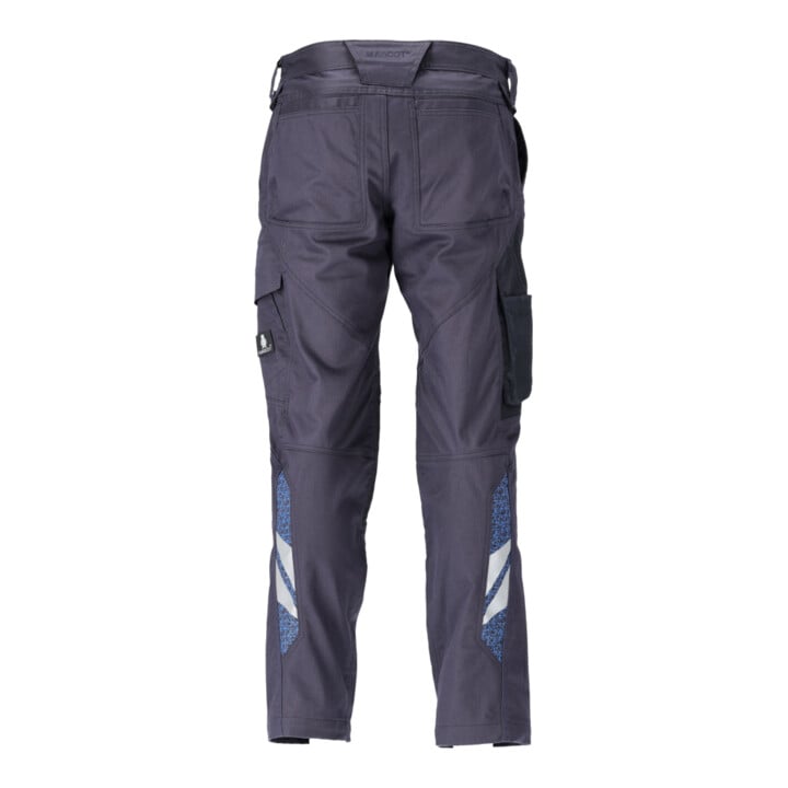 Mascot Hose Knietaschen Stretch Baumwolle Größe 76C50 schwarzblau