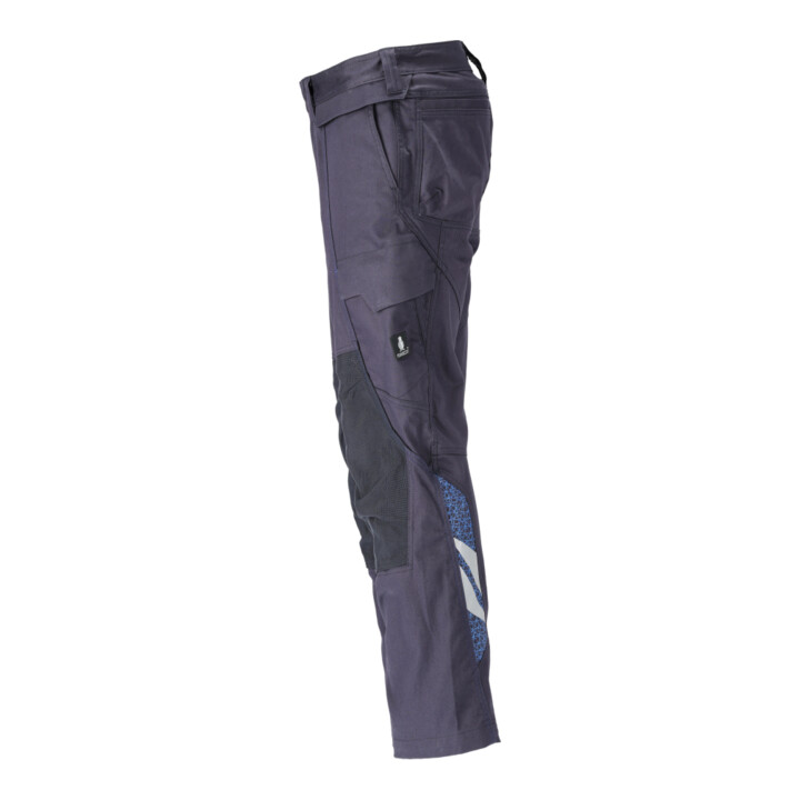 Mascot Hose Knietaschen Stretch Baumwolle schwarzblau Gr. 90C48