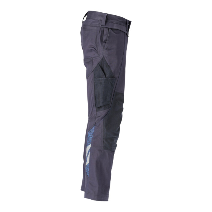 Mascot Hose Knietaschen Stretch Baumwolle schwarzblau Größe 76C48