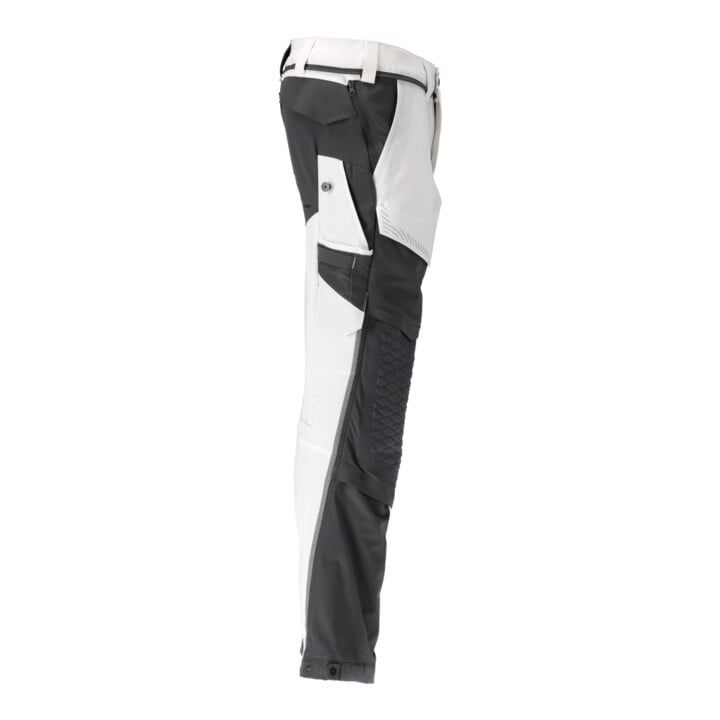 Mascot Hose Knietaschen Stretch leicht 76C58 weiss/Anthrazitgrau