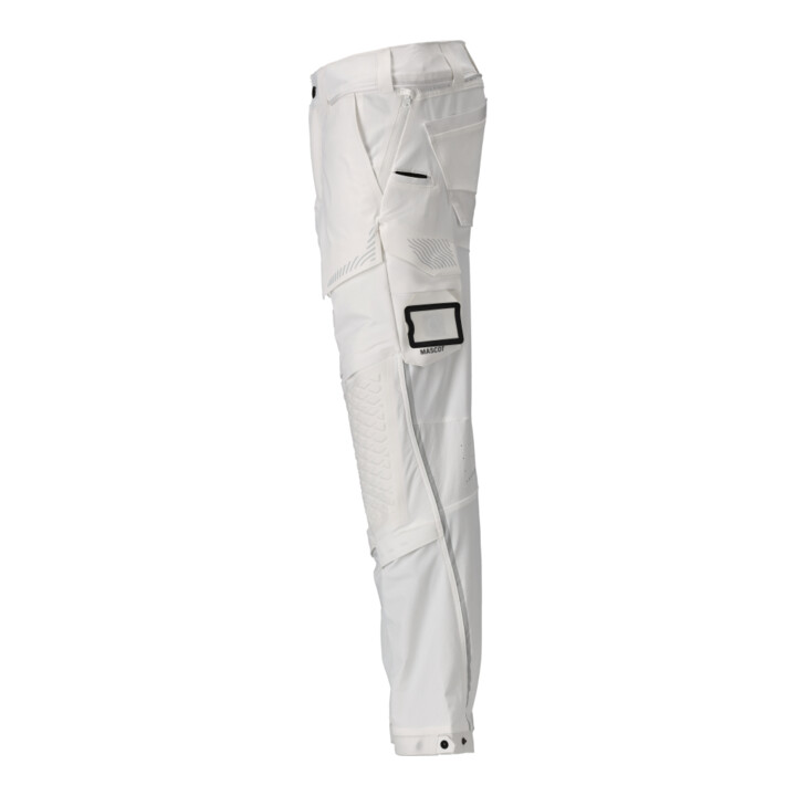 Mascot Hose Knietaschen Stretch leicht Größe 76C46 weiß