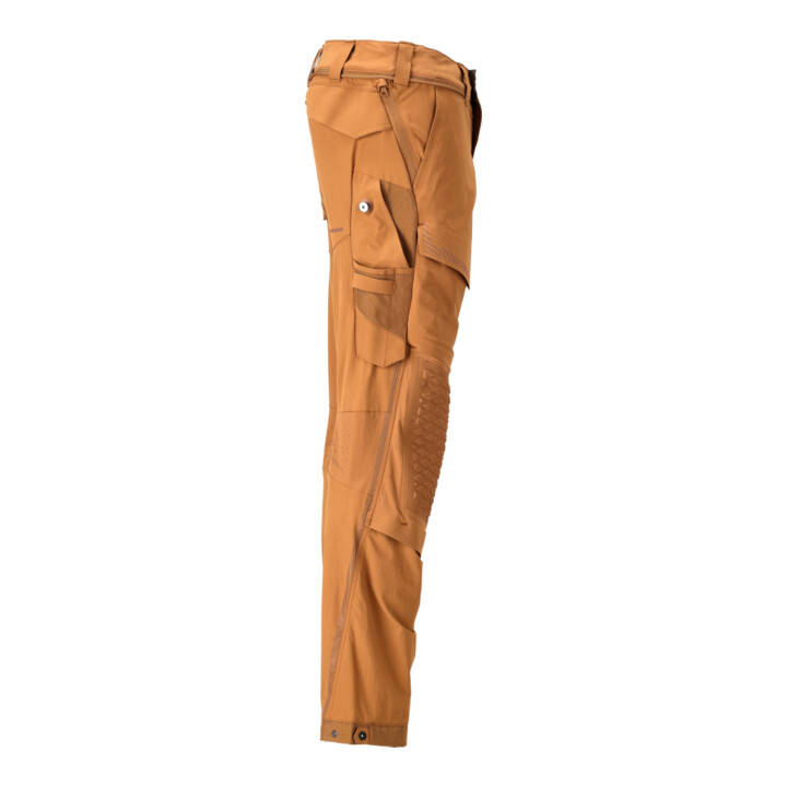 Mascot Hose Knietaschen Stretch leicht Größe 76C48 Nussbraun