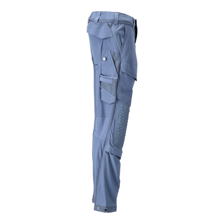 Mascot Hose Knietaschen Stretch leicht Größe 76C48 steinblau