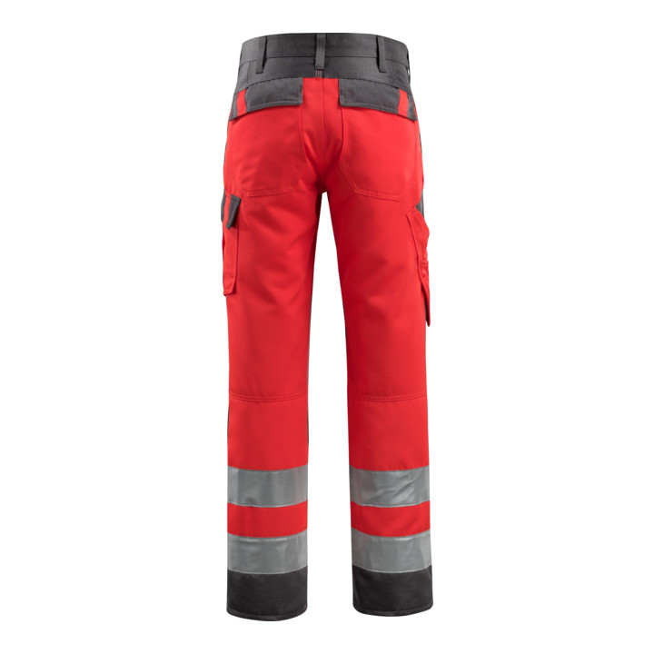 Mascot Hose Maitland hi-vis rot/dunkelanthrazit Größe 50