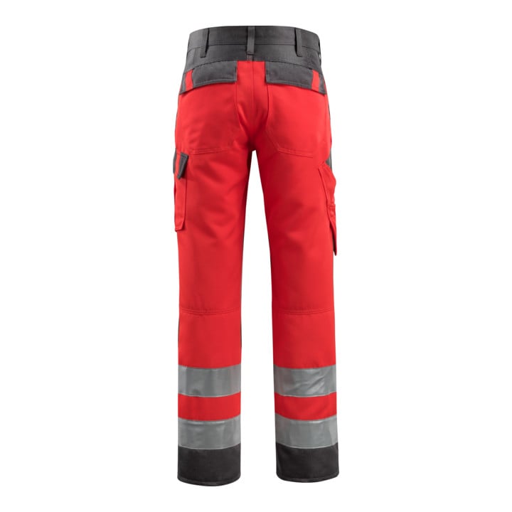 Mascot Hose Maitland hi-vis rot/dunkelanthrazit Größe 54