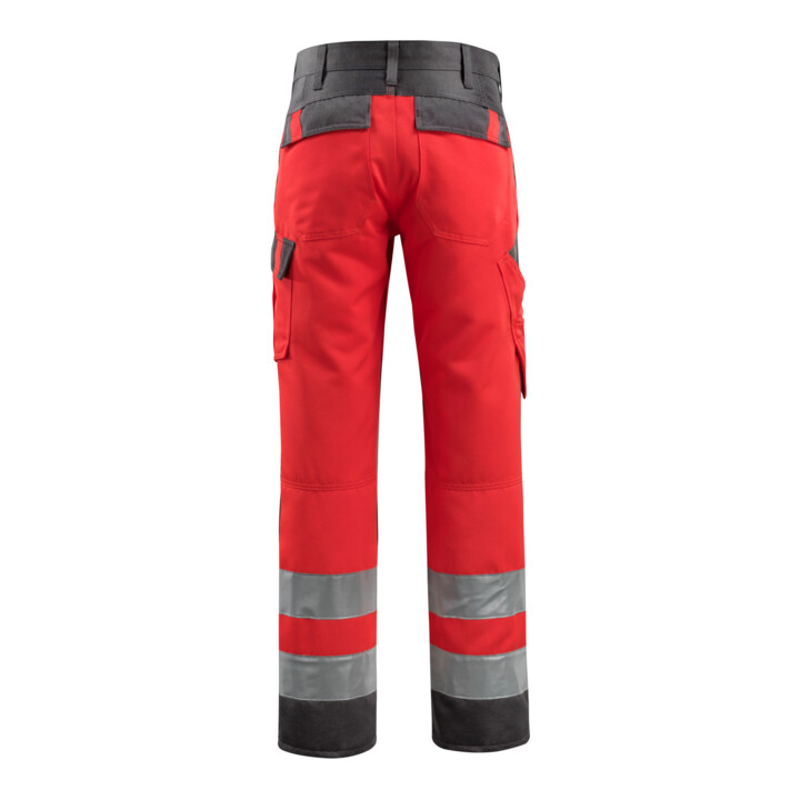 Mascot Hose Maitland hi-vis rot/dunkelanthrazit Größe 56
