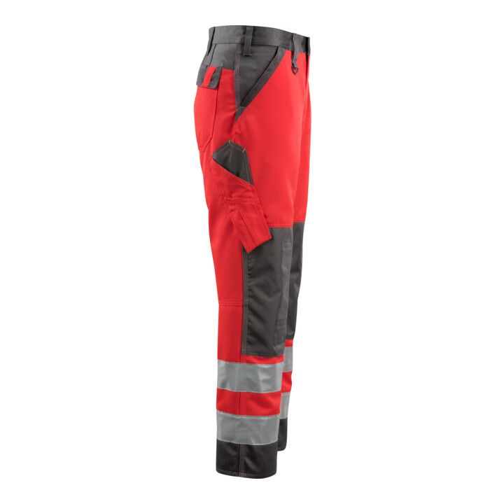 Mascot Hose Maitland hi-vis rot/dunkelanthrazit Größe 56