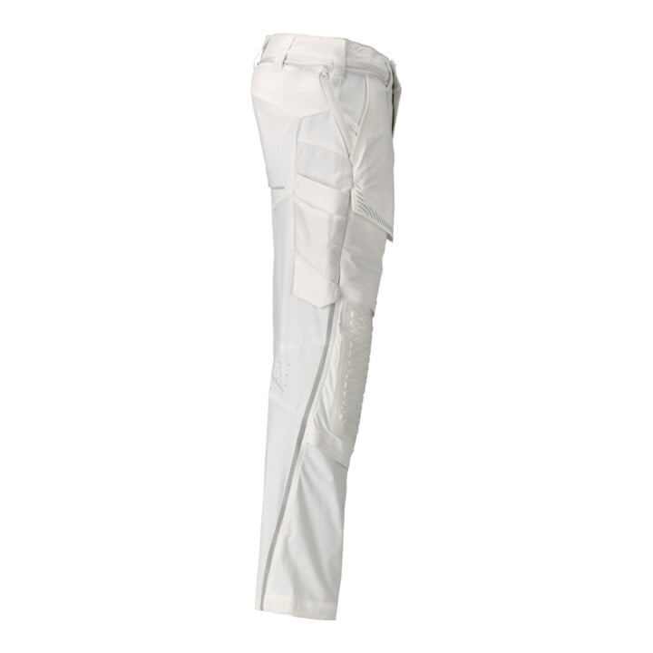 Mascot Hose Maler 76C49 weiss mit Knietaschen