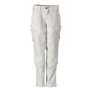 Mascot Hose Maler 82C40 Damen weiss mit Knietaschen
