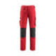 Mascot Hose Mannheim Rot/Schwarz-1