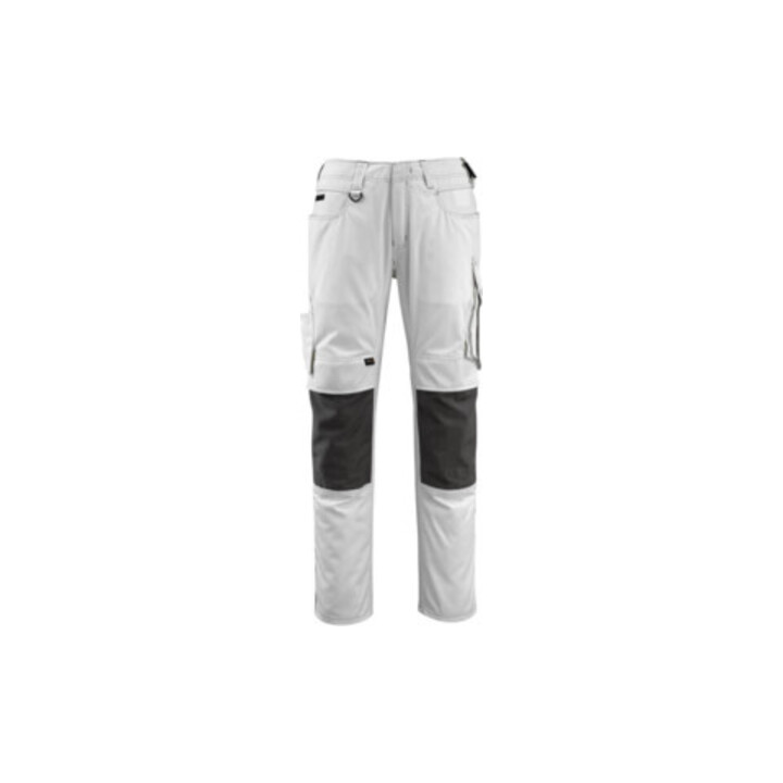 Mascot Hose Mannheim weiß/dunkelanthrazit Größe 50