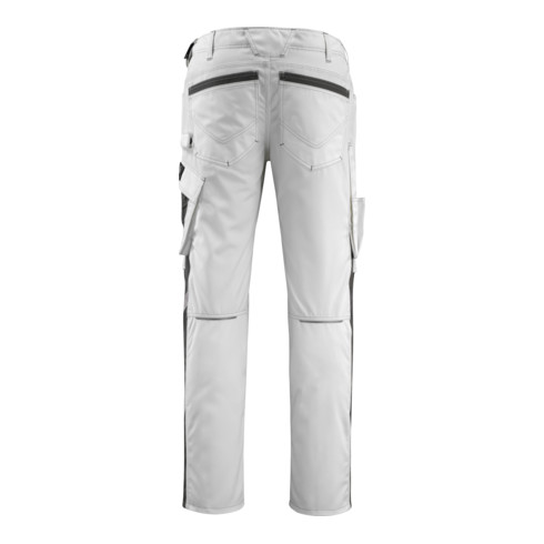 Mascot Hose Mannheim Weiß/Dunkelanthrazit