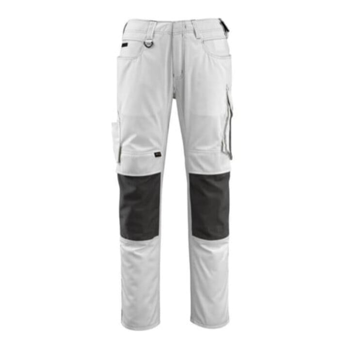 Mascot Hose Mannheim weiß/dunkelanthrazit Größe 56