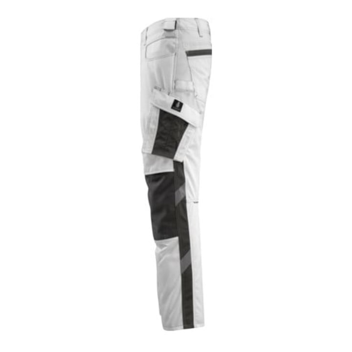 Mascot Hose Mannheim weiß/dunkelanthrazit Größe 56