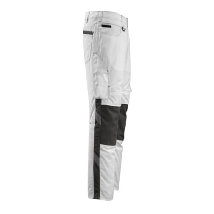 Mascot Hose Mannheim weiß/dunkelanthrazit Größe 56