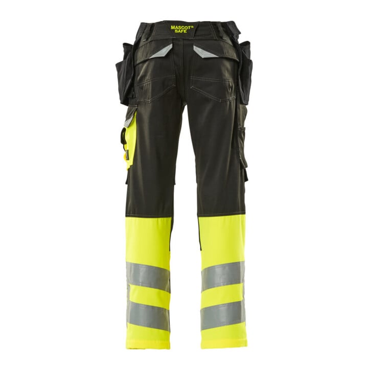 Mascot Hose mit Hängetaschen 82C52 schwarz/hi-vis gelb