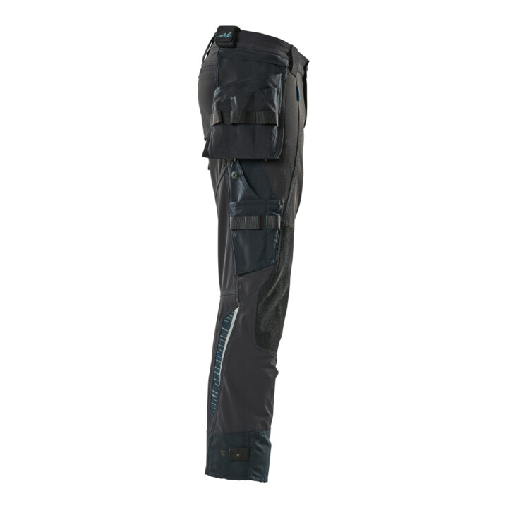Mascot Hose mit Hängetaschen Stretch 76C52 schwarzblau