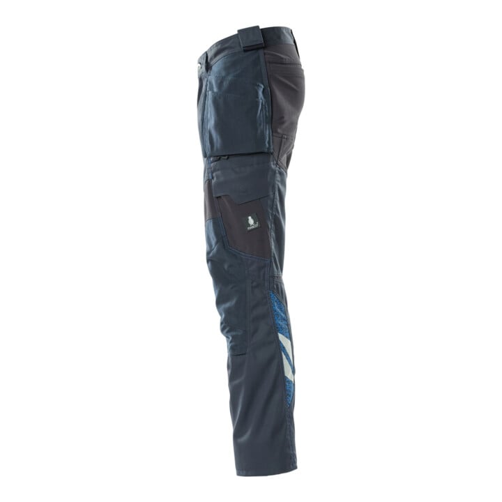 Mascot Hose mit Hängetaschen Stretch-Einsätze Größe 76C54 schwarzblau