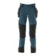 Mascot Hose mit Hängetaschen Stretch Größe 76C58 Dunkelpetroleum