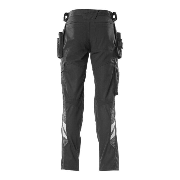 Mascot Hose mit Hängetaschen Stretch Größe 82C47 schwarz