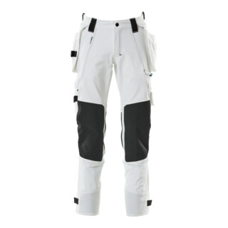Mascot Hose mit Hängetaschen Stretch Größe 82C50 weiss