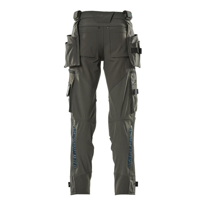 Mascot Hose mit Hängetaschen Stretch Größe 82C60 dunkelanthrazit