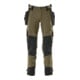 Mascot Hose mit Hängetaschen Stretch Größe 82C68 moosgrün