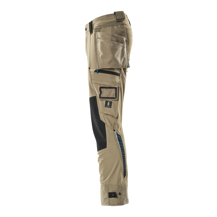 Mascot Hose mit Hängetaschen Stretch Größe 90C54 hellkhaki