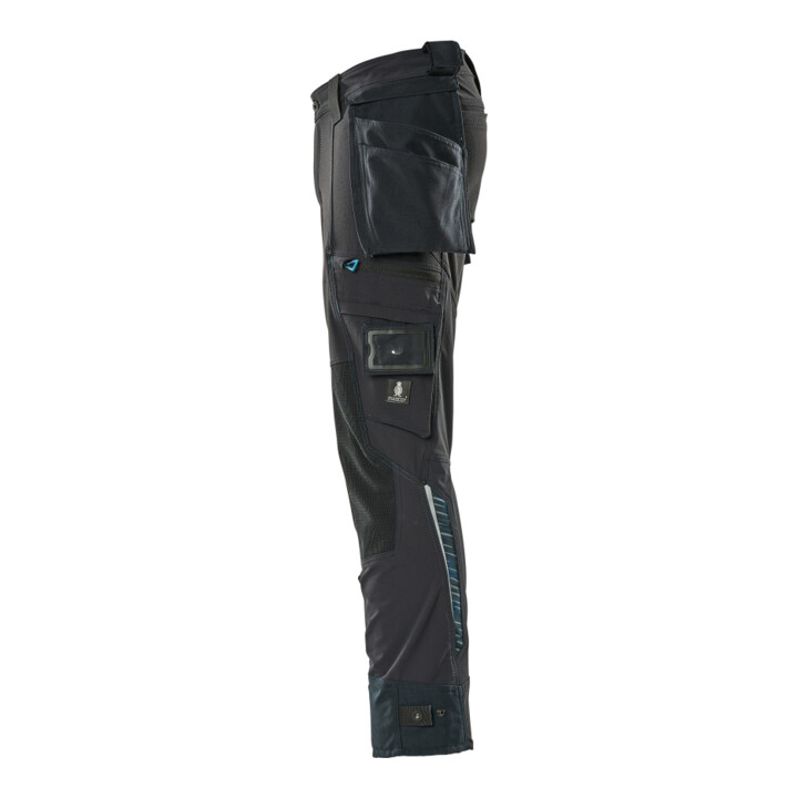 Mascot Hose mit Hängetaschen Stretch Größe 90C54 schwarzblau