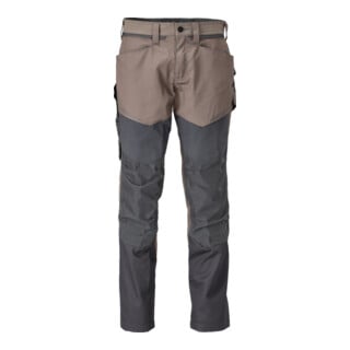 Mascot Hose mit Knietaschen 76C56 dunkles sandbeige/anthrazitgrau