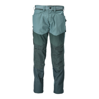 Mascot Hose mit Knietaschen 76C56 helles waldgrün/waldgrün