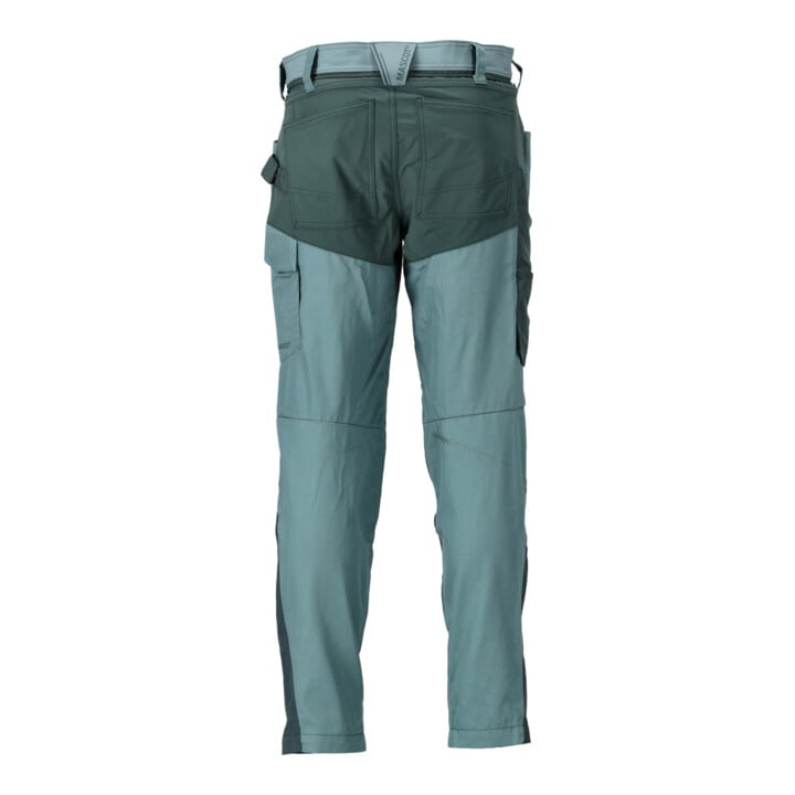 Mascot Hose mit Knietaschen 76C56 helles waldgrün/waldgrün
