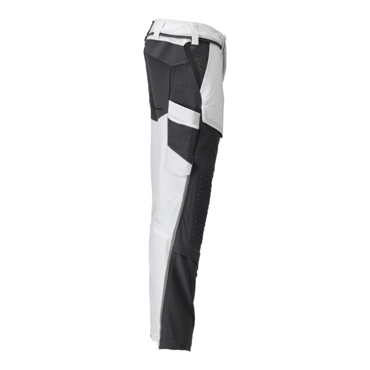 Mascot Hose mit Knietaschen 76C56 weiss/Anthrazitgrau