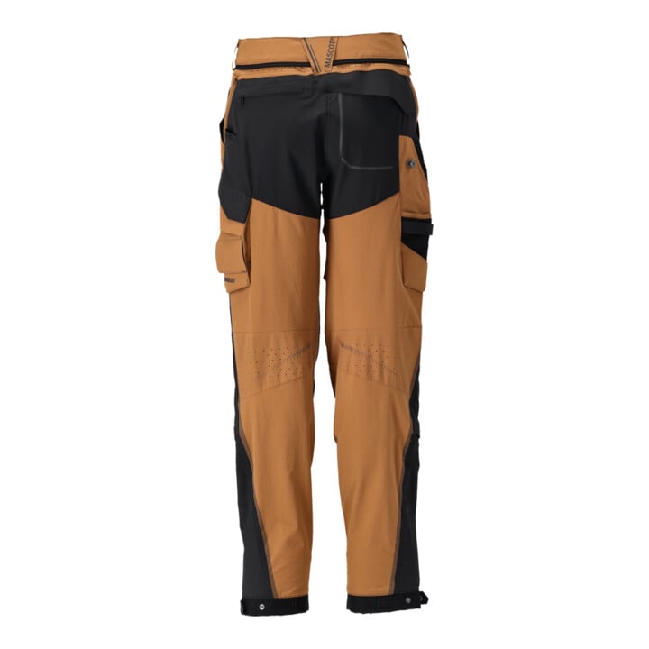 Mascot Hose mit Knietaschen 82C38 nussbraun/schwarz