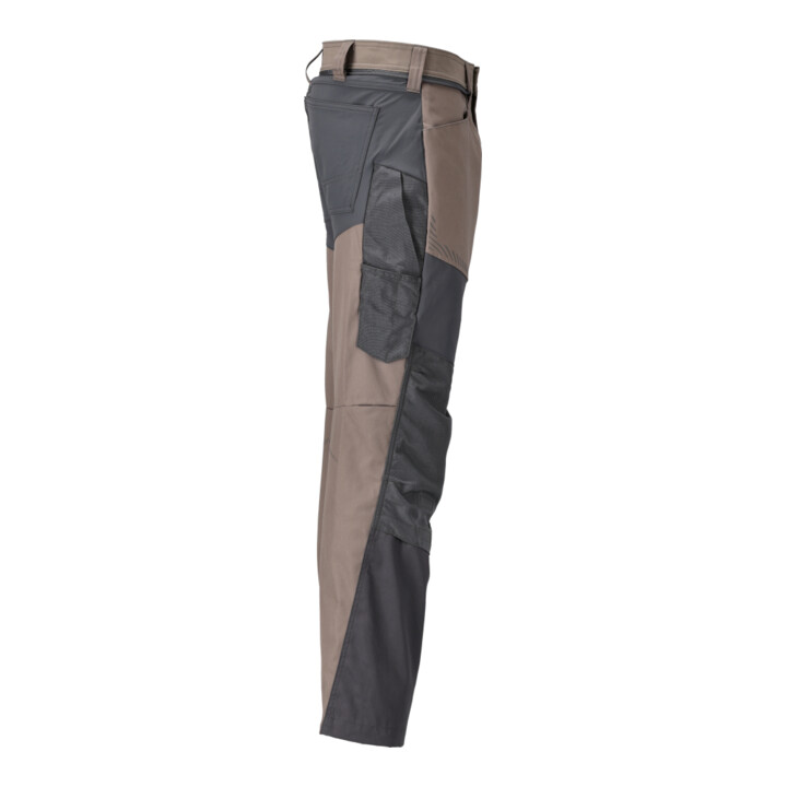 Mascot Hose mit Knietaschen 82C44 dunkles sandbeige/anthrazitgrau