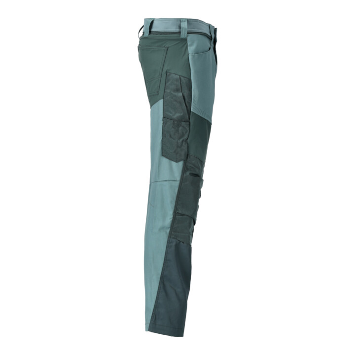 Mascot Hose mit Knietaschen 82C46 helles waldgrün/waldgrün