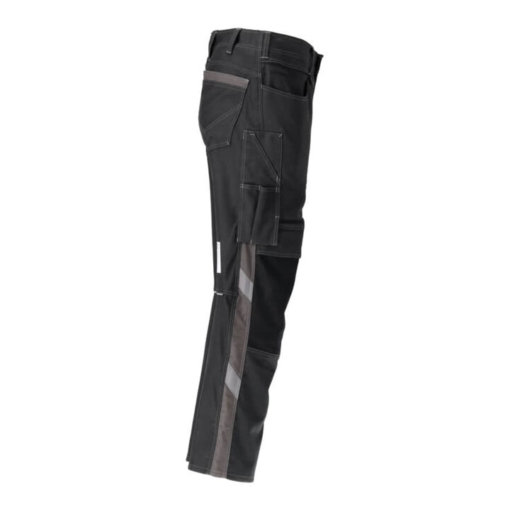 Mascot Hose mit Knietaschen 82C62 schwarz/dunkelanthrazit