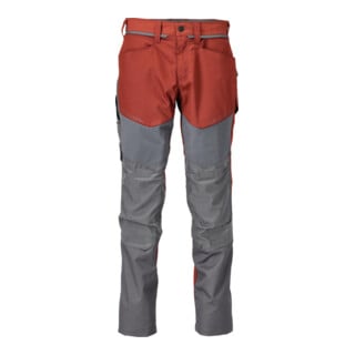 Mascot Hose mit Knietaschen 82C64 herbstrot/anthrazitgrau