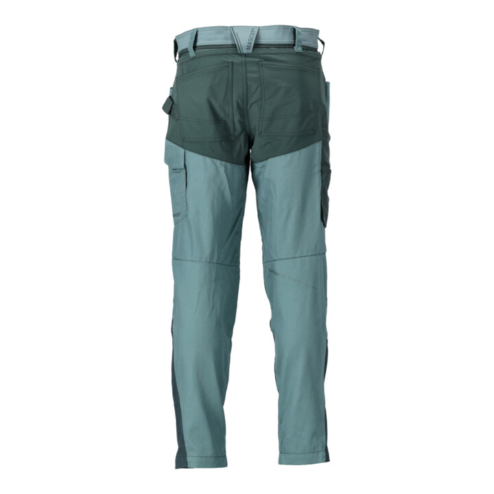 Mascot Hose mit Knietaschen 82C66 helles waldgrün/waldgrün