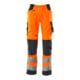 Mascot Hose mit Knietaschen 82C68 hi-vis orange/schwarzblau