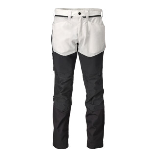 Mascot Hose mit Knietaschen 90C47 weiss/Anthrazitgrau