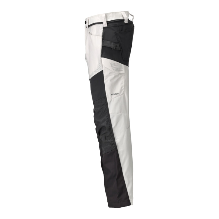 Mascot Hose mit Knietaschen 90C47 weiss/Anthrazitgrau