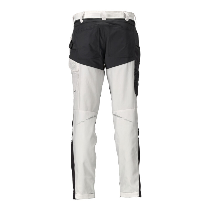 Mascot Hose mit Knietaschen 90C47 weiss/Anthrazitgrau