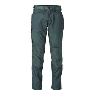 Mascot Hose mit Knietaschen 90C48 waldgrün